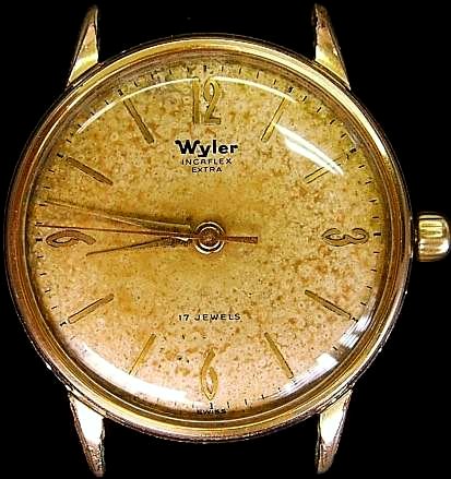 Wyler インカフレックス ヴィンテージ 手巻き時計