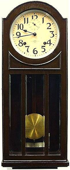 ○時計修理（精工舎・掛時計・３０分チャイム、秒針付き）「振り子時計 