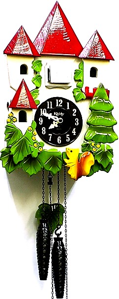 ○鳩時計（Kiddy/ミケン製）□石垣様 東京都□ ハト時計の修理・はと