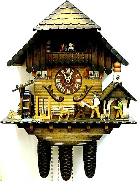 □鳩時計（カッコー時計）ＣＵＣＫＯＯ アンティーク鳩時計修理