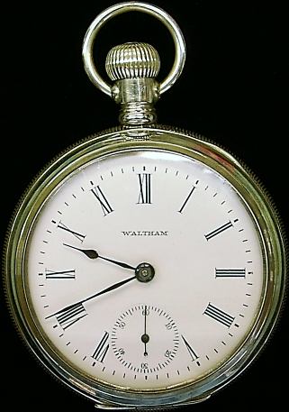 ○懐中時計の修理（ウォルサム・WALTHAM）島宗様の懐中時計・鉄道院